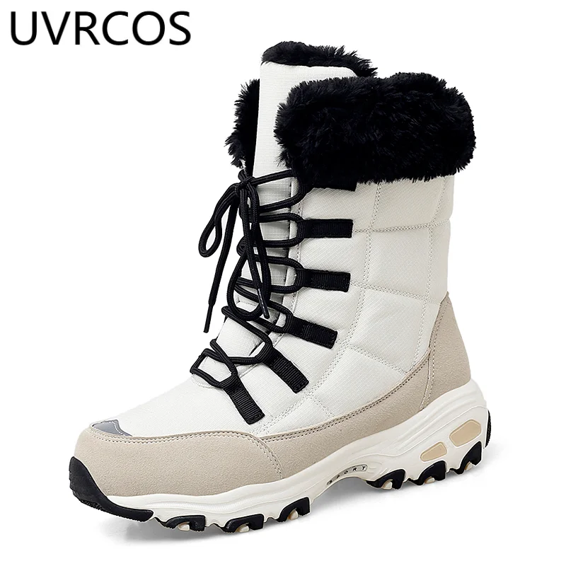 New 2022 Ankle Boots for Women Winter Shoes Keep Warm Waterproof Snow Boots Ladies Lace-up Plus Size 42 Boots Chaussures Femme
New 2022 Ankle Boots for Women Winter Shoes Keep Warm Waterproof Snow Boots Ladies Lace-up Plus Size 42 Boots Chaussures Femme