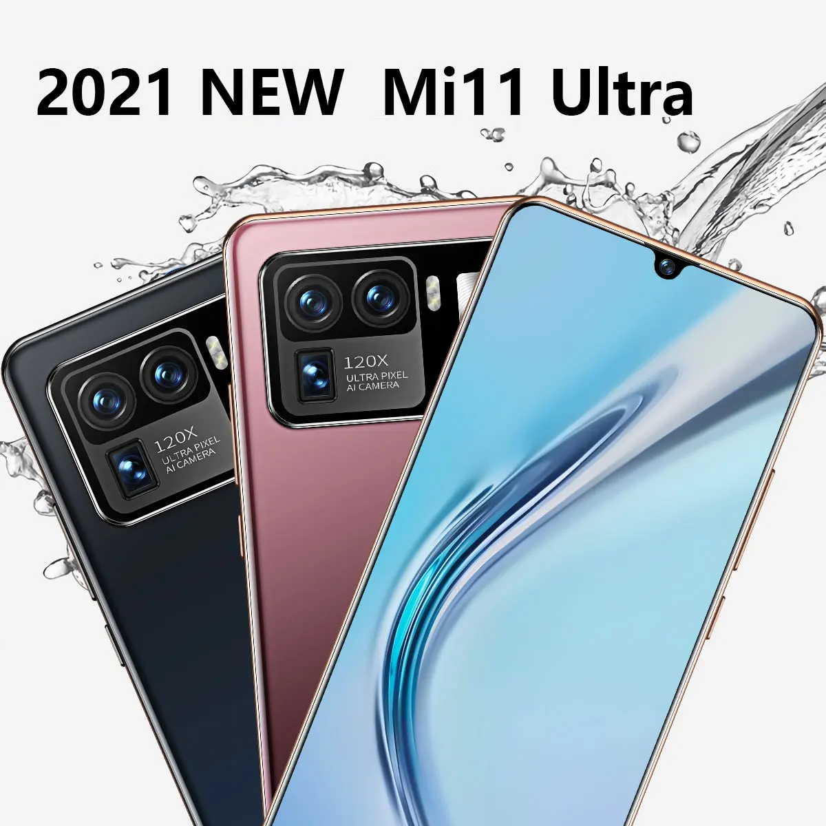 Global Version New Mi 11 Ultra 6.7Inch 16GB 512GB 6800mAh MTK6889 Android 10.0 5G Smartphone Dual SIM Card Mobile Phone GPS WiFi
Global Version New Mi 11 Ultra 6.7Inch 16GB 512GB 6800mAh MTK6889 Android 10.0 5G Smartphone Dual SIM Card Mobile Phone GPS WiFi