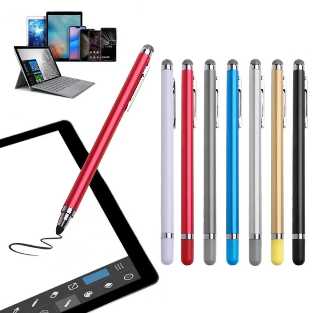 

1 Set Stylus Pen Anti-scratch High Accuracy Smooth Writing Metal Capactive Touch Writing Pen for Huawei