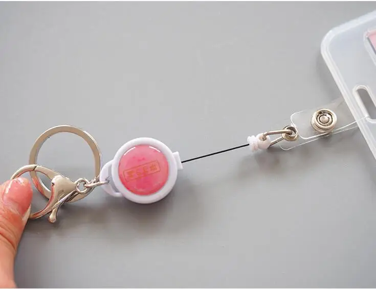 Simple, Fresh And Cute Cherry, Cherry Blossom Transparent Badge With Retractable Keychain Plastic Card Box Girl Gift Keychain
Simple, Fresh And Cute Cherry, Cherry Blossom Transparent Badge With Retractable Keychain Plastic Card Box Girl Gift Keychain