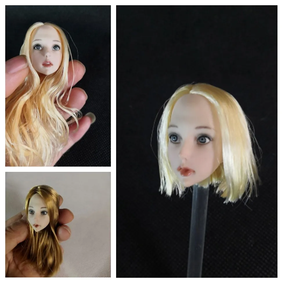 1/6 Scale female head sculpt cute girl Anime characters fit 12 inches action figure dolls
1/6 Scale female head sculpt cute girl Anime characters fit 12 inches action figure dolls