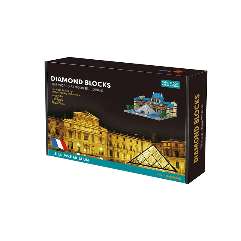 Le Louvre Museum Mini Building Block 3D DIY Micro Diamond Brick Famous Architecture Gift Toy
Le Louvre Museum Mini Building Block 3D DIY Micro Diamond Brick Famous Architecture Gift Toy