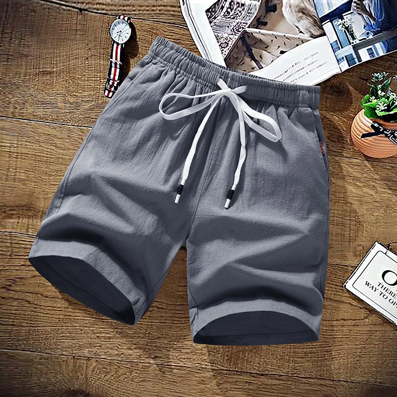 Japanese Cotton Hemp Summer Thin New Casual Shorts Korean Fit 5-Point Trend Straight Pants Men'S Wear Sports Trousers Boys
Japanese Cotton Hemp Summer Thin New Casual Shorts Korean Fit 5-Point Trend Straight Pants Men'S Wear Sports Trousers Boys