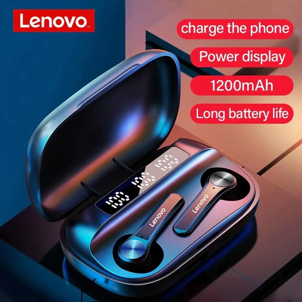 Lenovo Wireless Earphones Qt81 Bluetooth 5.1 Waterproof Headphones Touch Button Hifi Stereo Earbuds
Lenovo Wireless Earphones Qt81 Bluetooth 5.1 Waterproof Headphones Touch Button Hifi Stereo Earbuds