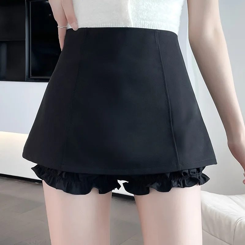 Harajuku Skirt Hip Wrap Miniskirt High Waist Mini Skirt Pants Skirt with Legs and Light Proof Sexy Skirt Skater Skirt
Harajuku Skirt Hip Wrap Miniskirt High Waist Mini Skirt Pants Skirt with Legs and Light Proof Sexy Skirt Skater Skirt