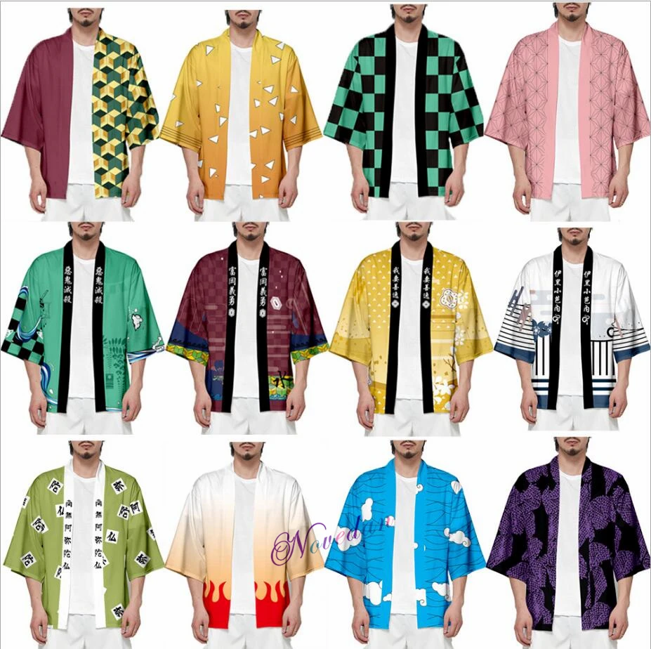 Women/Men/Kids Summer cardigan Kimono Demon Slayer Kimetsu no Yaiba 3D Printing Japanese Anime Kimono Men Haori Yukata Cosplay
Women/Men/Kids Summer cardigan Kimono Demon Slayer Kimetsu no Yaiba 3D Printing Japanese Anime Kimono Men Haori Yukata Cosplay