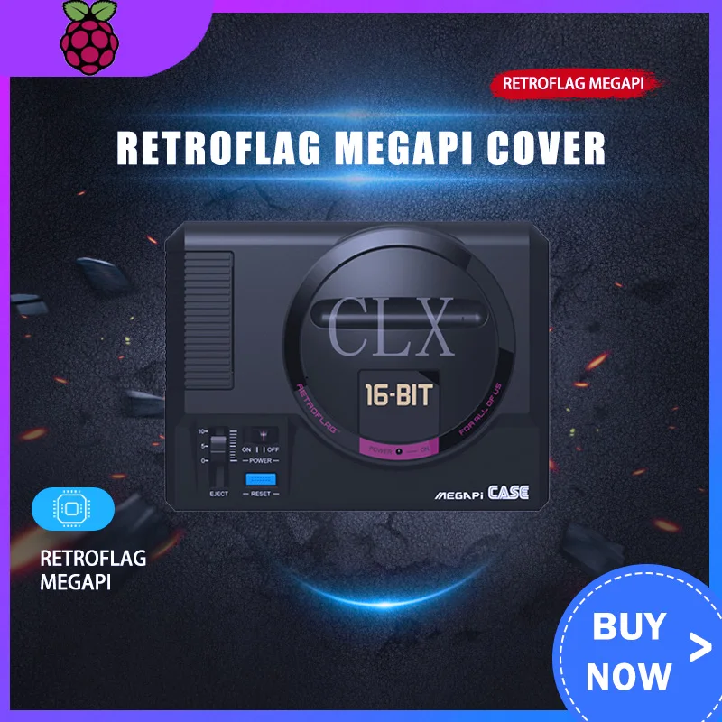 Чехол Retroflag MEGAPi + Raspberry pi 3B +(Plus)+ карта 16/32 ГБ Apower 5 В 3 HDMI теплоотвод для | Компьютеры и