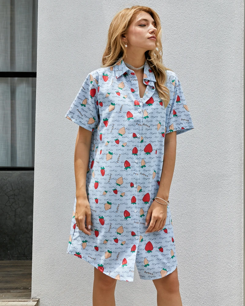 YOMING 9508#A 1 Piece 2020 New Fashion Lady Stripe Shirt with Two Pocket Half Sleeve Sexy Women Loose Tops Blouse
YOMING 9508#A 1 Piece 2020 New Fashion Lady Stripe Shirt with Two Pocket Half Sleeve Sexy Women Loose Tops Blouse