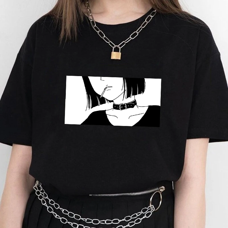 Colored Anime Girl T-shirt Kawaii Japanese Manga Tshirt Harajuku Women Short Sleeve Otaku Graphic Tee Shirt Top
Colored Anime Girl T-shirt Kawaii Japanese Manga Tshirt Harajuku Women Short Sleeve Otaku Graphic Tee Shirt Top