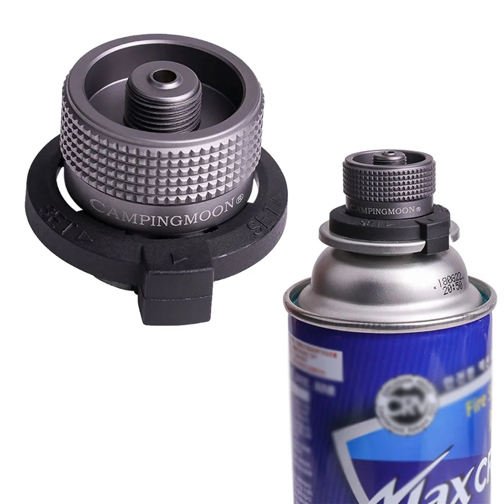 Glamping Butane Nozzle Conversion Adapter Convert Nozzle To Screw Type Gas Canister Butane Gas Cartridge Head Adapter W/ Locking
Glamping Butane Nozzle Conversion Adapter Convert Nozzle To Screw Type Gas Canister Butane Gas Cartridge Head Adapter W/ Locking