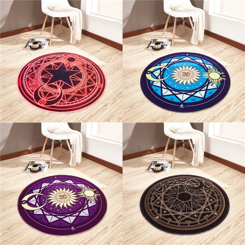 Cartoon Card Captor Sakura Rug Mat Magic Array Carpet Doormat Antislip Plush Princess Creative Handmade Living Room Coffee Table
Cartoon Card Captor Sakura Rug Mat Magic Array Carpet Doormat Antislip Plush Princess Creative Handmade Living Room Coffee Table