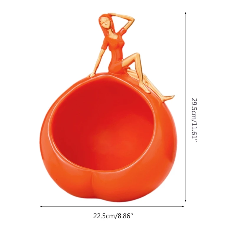 T8NA Creative Modern Lady Key Storage Bowl Resin Candy Dish Art Snack Jewelry Holder Home Living Room Bedroom Table Ornaments
T8NA Creative Modern Lady Key Storage Bowl Resin Candy Dish Art Snack Jewelry Holder Home Living Room Bedroom Table Ornaments