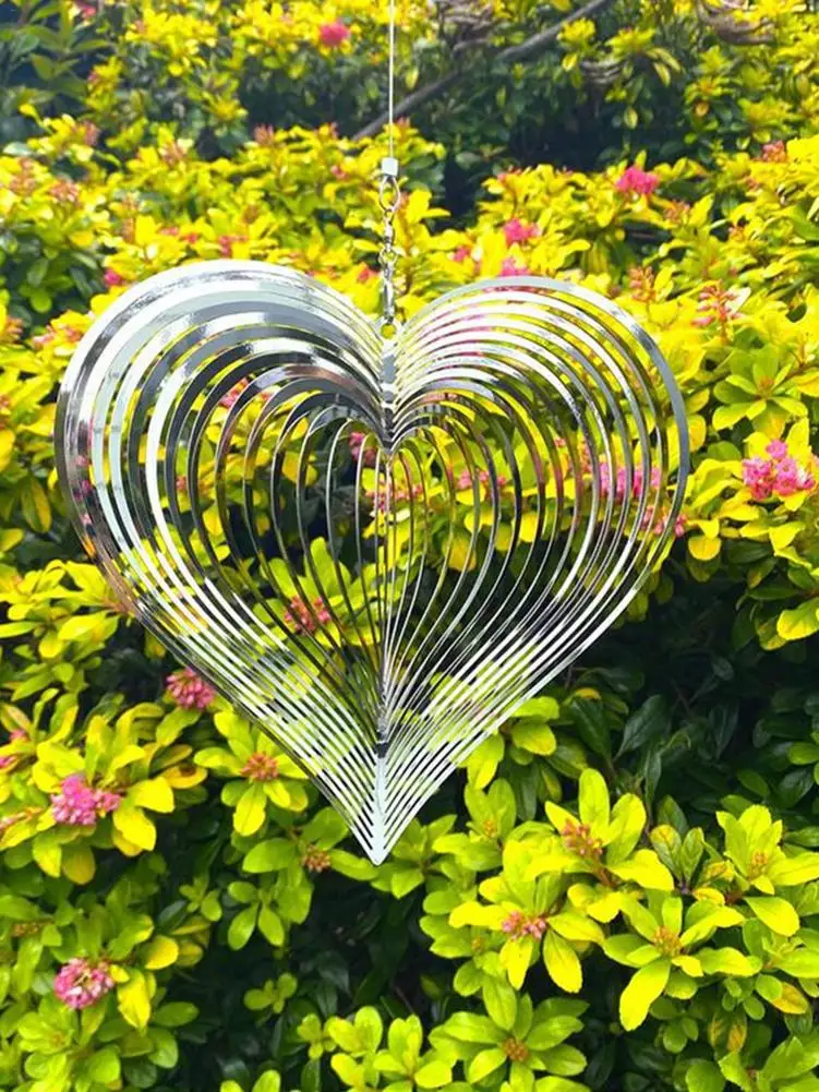 Heart Shape Creative Vintage Wedding Decoration Wind Chimes Party Heart Wind Spinner Stainless Steel Metal Wind Catcher Love
Heart Shape Creative Vintage Wedding Decoration Wind Chimes Party Heart Wind Spinner Stainless Steel Metal Wind Catcher Love