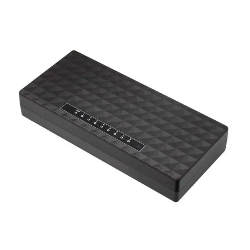 Home 1000 Mbps Gigabit Sturdy Desktop Splitter Network RJ45 Full Duplex Unmanaged Self Adaptive Ethernet Switch 8 Port LAN Hub
Home 1000 Mbps Gigabit Sturdy Desktop Splitter Network RJ45 Full Duplex Unmanaged Self Adaptive Ethernet Switch 8 Port LAN Hub