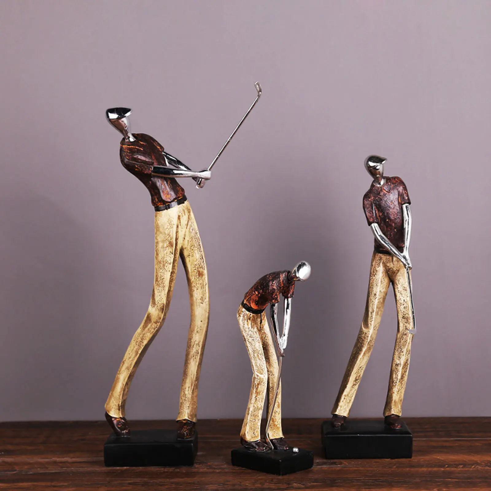 Modern Resin Man Golfer Statue Decorative Figurine for Bedroom Home Living Room Office Tabletop Decoration Collectible Gift 
Modern Resin Man Golfer Statue Decorative Figurine for Bedroom Home Living Room Office Tabletop Decoration Collectible Gift