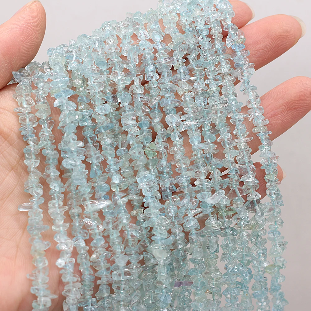 Natural stone Beads Irregular shaped Water blue Apatite Crystal Gravel Bead For Jewelry Making DIY Bracelet Necklace Accessories
Natural stone Beads Irregular shaped Water blue Apatite Crystal Gravel Bead For Jewelry Making DIY Bracelet Necklace Accessories