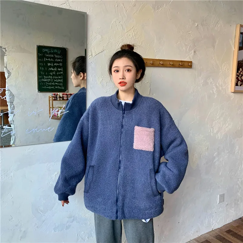 Salt Style Fried Street Lamb Wool Sweatshirt Women's Autumn and Winter Loose Korean Style Fashionable Ins Idle Style
Salt Style Fried Street Lamb Wool Sweatshirt Women's Autumn and Winter Loose Korean Style Fashionable Ins Idle Style