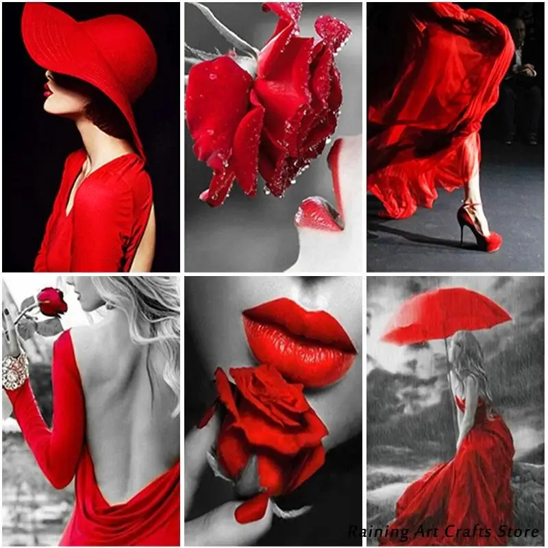 5d diy Diamond Painting red rose fashion lady Embroidery Full Square Round Drill Cross Stitch kits mosaic pictures home Decor
5d diy Diamond Painting red rose fashion lady Embroidery Full Square Round Drill Cross Stitch kits mosaic pictures home Decor