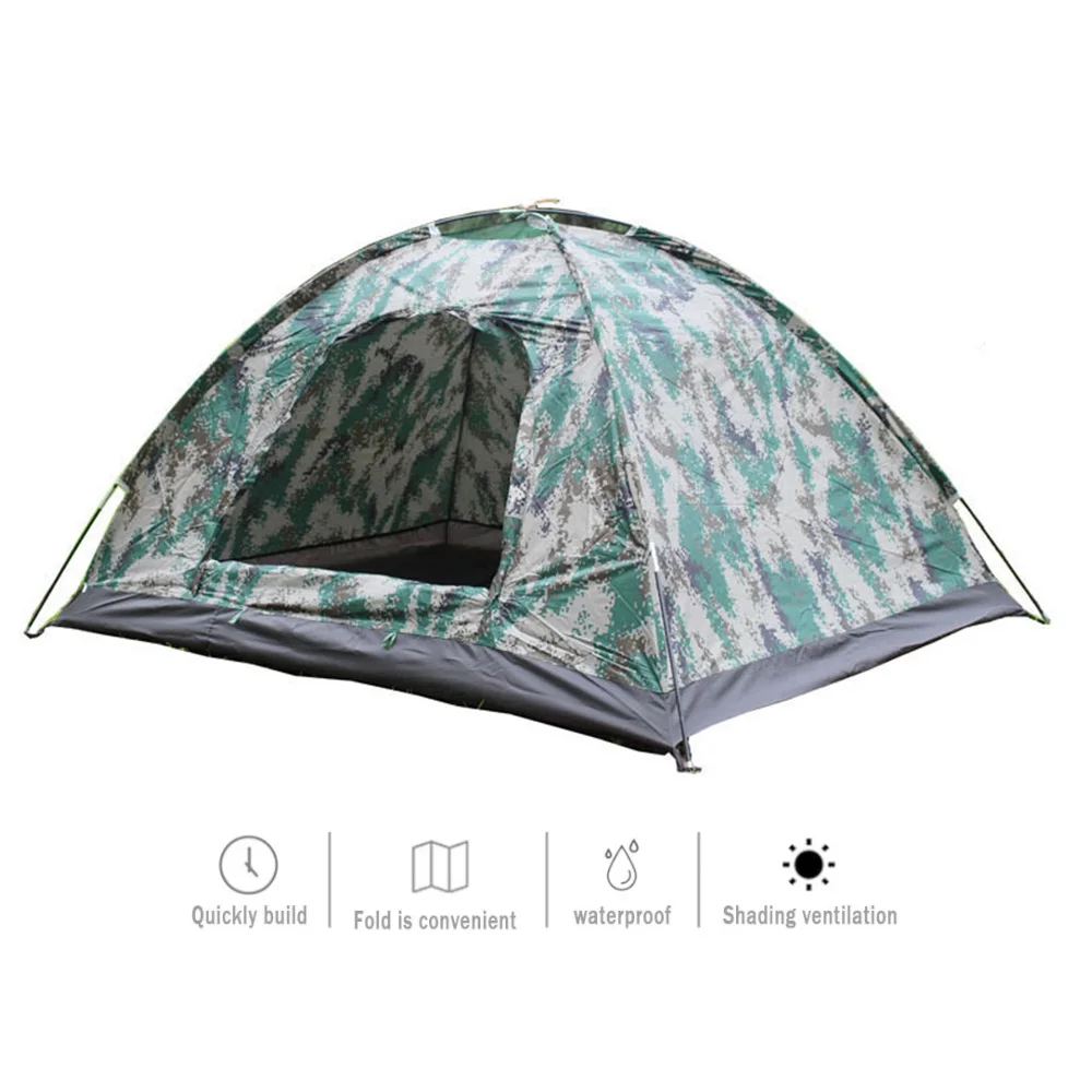 Waterproof Tent Outdoor Digital Camouflage Camping Hiking Portable 2 Person Tent for Beach Mountaineering Fishing
Waterproof Tent Outdoor Digital Camouflage Camping Hiking Portable 2 Person Tent for Beach Mountaineering Fishing