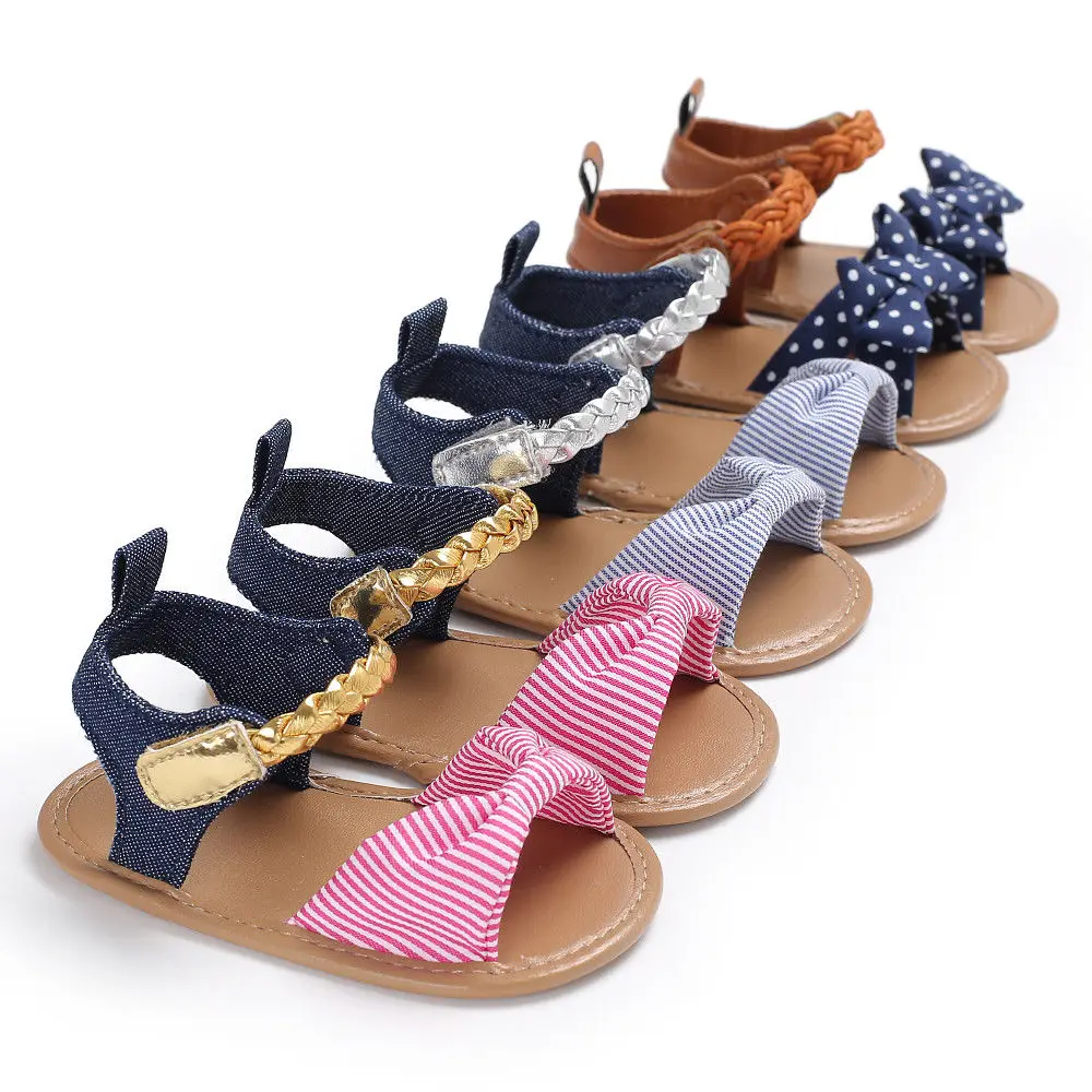 AA Fashion Newborn Baby Girl Sandals Summer Casual Striped Crib Shoes Toddler First Prewalker
AA Fashion Newborn Baby Girl Sandals Summer Casual Striped Crib Shoes Toddler First Prewalker