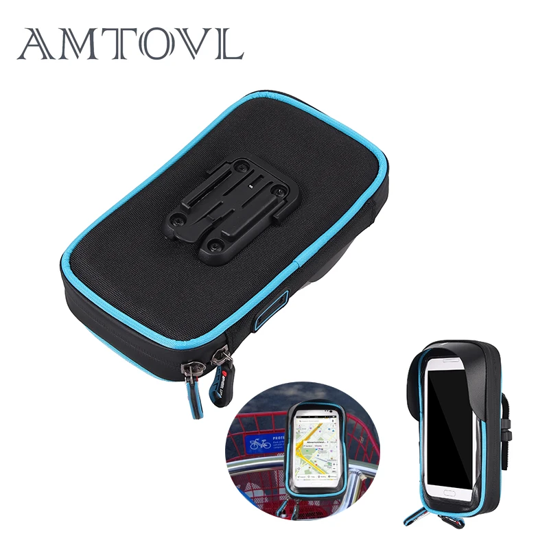 AMTOVL Universal Water Protected Bicycle Mount Smartphone Mobile Phone Holder Stand Bike Motorcycle Bag 6.0 " bike mount
AMTOVL Universal Water Protected Bicycle Mount Smartphone Mobile Phone Holder Stand Bike Motorcycle Bag 6.0 " bike mount