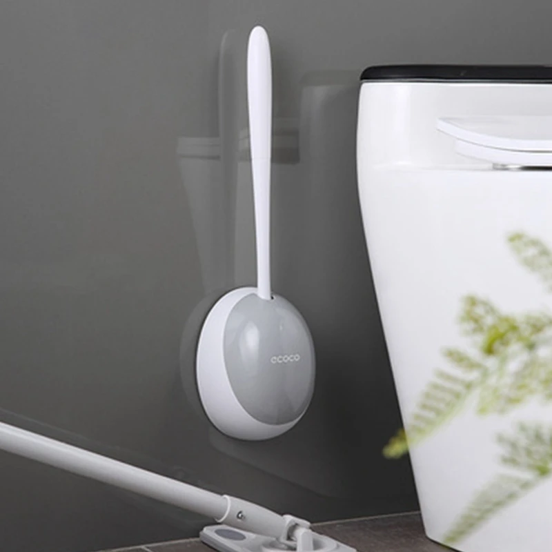 360 No Dead Angle Toilet Brush Creative Household Wall-mounted Cleaning Tool Bathroom Toilet Brush Set Bathroom Accessories
360 No Dead Angle Toilet Brush Creative Household Wall-mounted Cleaning Tool Bathroom Toilet Brush Set Bathroom Accessories
