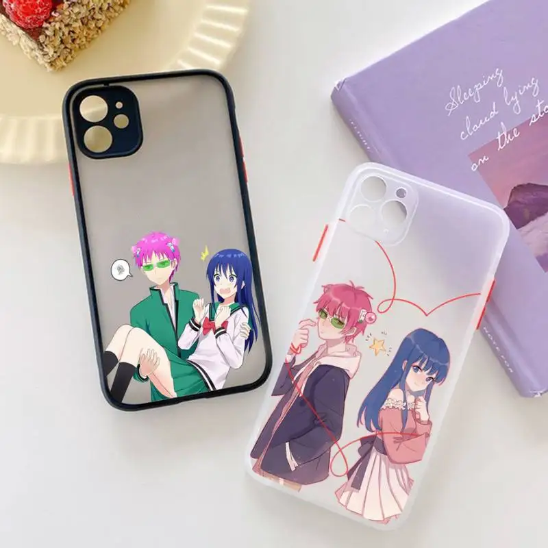 The Disastrous Life of Saiki K anime Phone Case matte transparent For iphone 7 8 11 12 plus mini x xs xr pro max cover
The Disastrous Life of Saiki K anime Phone Case matte transparent For iphone 7 8 11 12 plus mini x xs xr pro max cover