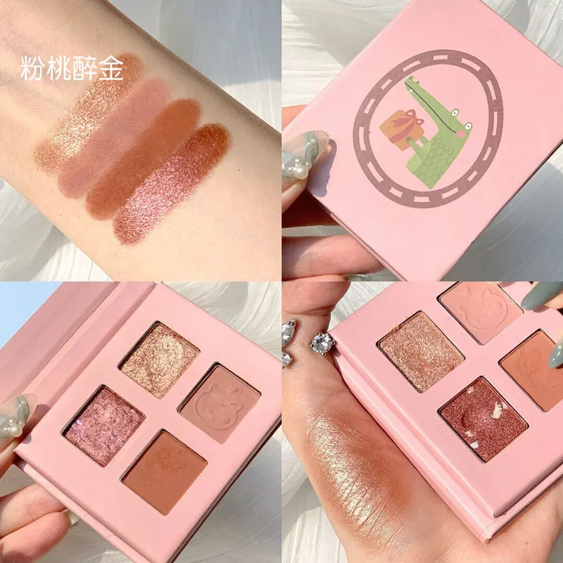 4 Colors Glitter Matte Eyeshadow Palette Makeup Diamond Glitter Metallic Shiny Eye Shadow Waterproof Pigment Cosmetics
4 Colors Glitter Matte Eyeshadow Palette Makeup Diamond Glitter Metallic Shiny Eye Shadow Waterproof Pigment Cosmetics