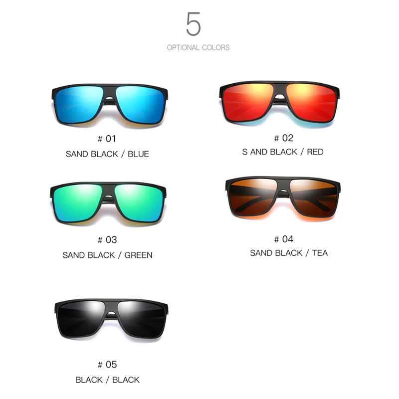 2 PACK Fashion Square Polarized Sunglasses Men Brand Designer Lightweight Frame Sun Glasses Driving Outdoor Travel Goggles UV400
2 PACK Fashion Square Polarized Sunglasses Men Brand Designer Lightweight Frame Sun Glasses Driving Outdoor Travel Goggles UV400