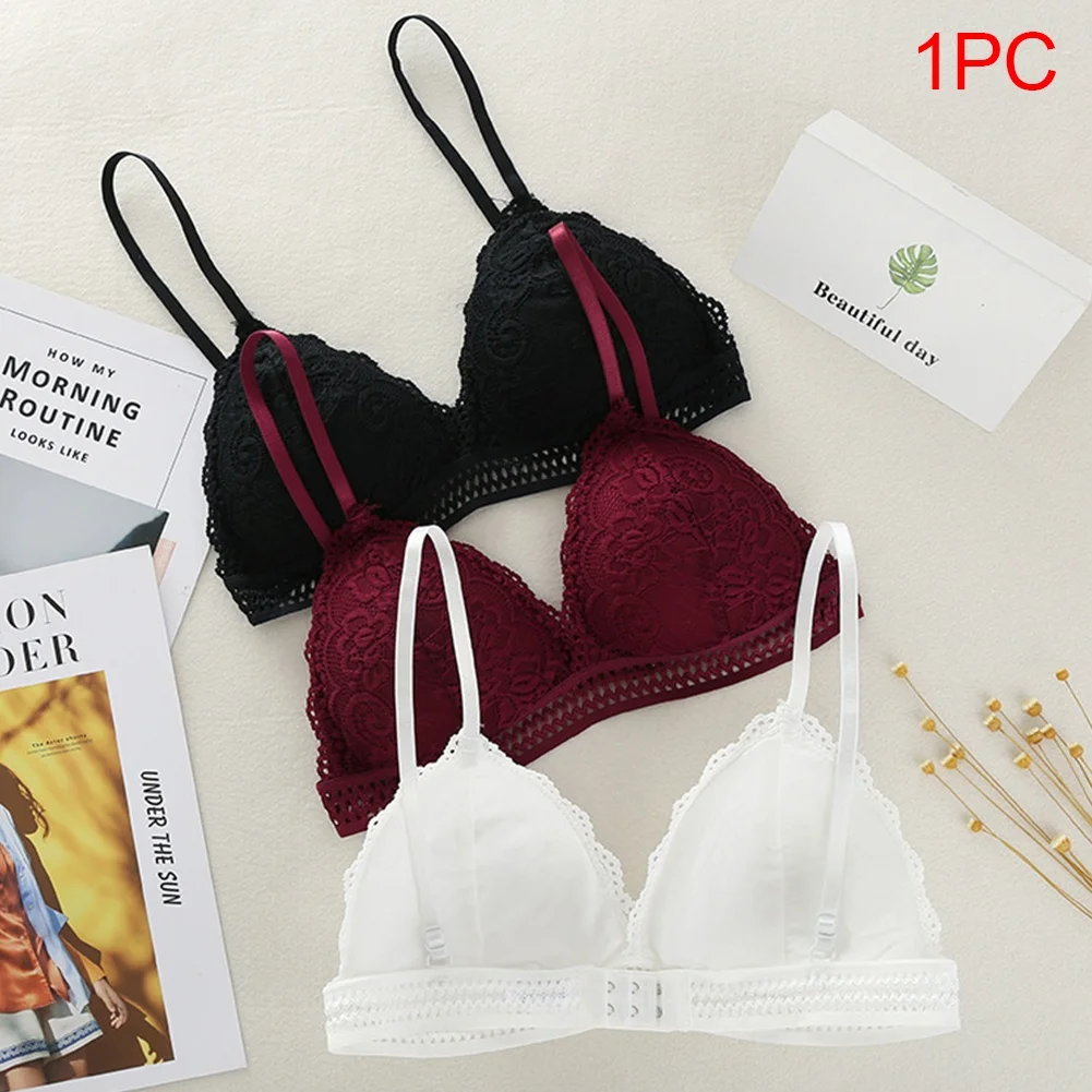 Women Bralette French Style Lace Bra Girls Triangle Cup Lingerie Deep V Wireless Underwear Soft Thin Seamless Bra Push Up Bra
Women Bralette French Style Lace Bra Girls Triangle Cup Lingerie Deep V Wireless Underwear Soft Thin Seamless Bra Push Up Bra