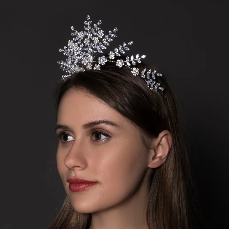 3A Zircon Bridal Crown Headband Wedding Hairband Jewelry Leaf Tiaras Wedding Dress Accessories HQ0206
3A Zircon Bridal Crown Headband Wedding Hairband Jewelry Leaf Tiaras Wedding Dress Accessories HQ0206