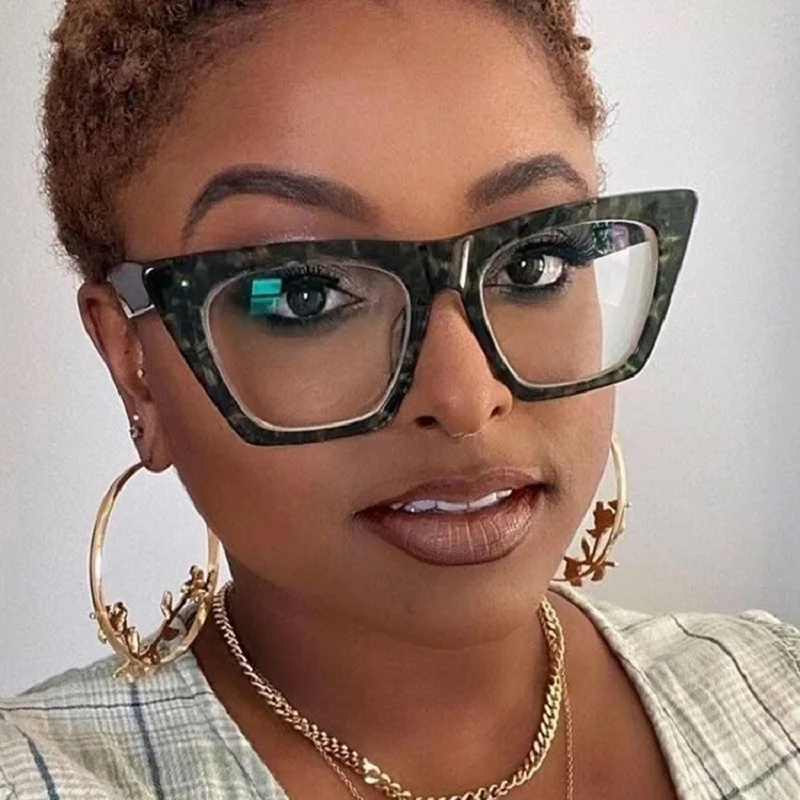 Square Women Sunglasses Anti-Blue Glasses Frame Clear Lens Cat Eye Eyewear Big Shades UV400 Female Oculos Gafas De Sol
Square Women Sunglasses Anti-Blue Glasses Frame Clear Lens Cat Eye Eyewear Big Shades UV400 Female Oculos Gafas De Sol