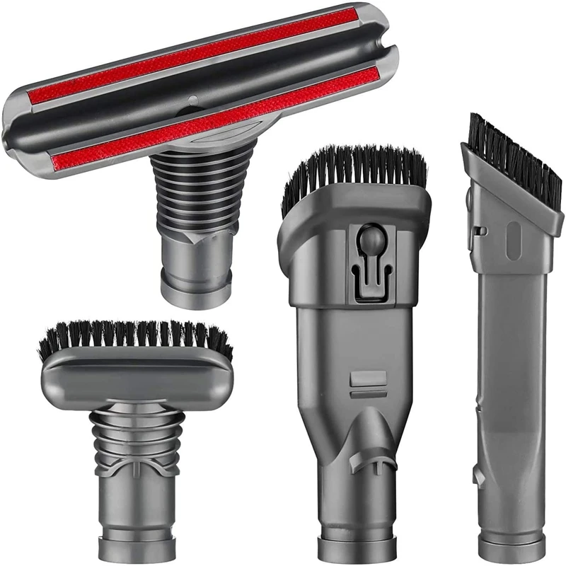 4 Pack Replacement Attachments Tools Kit for Dyson V6 DC35 DC44 DC58 Attachments Home Cleaning Tools Brush
4 Pack Replacement Attachments Tools Kit for Dyson V6 DC35 DC44 DC58 Attachments Home Cleaning Tools Brush