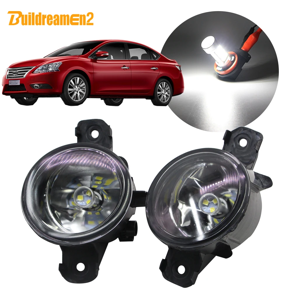 Buildreamen2 For Nissan Sylphy Car H8 H11 Fog Light Kit Lampshade + Lamp Daytime Running Light DRL 12V Styling 2006 2007 2008
Buildreamen2 For Nissan Sylphy Car H8 H11 Fog Light Kit Lampshade + Lamp Daytime Running Light DRL 12V Styling 2006 2007 2008