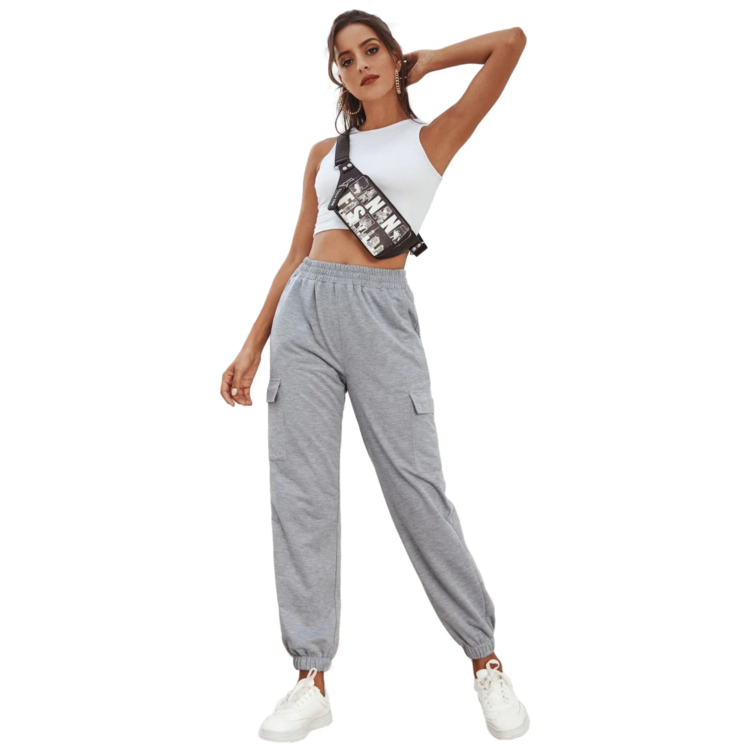 2021 Spring Fashion Sport Casual Women Thin All-Match High-Waist Fitness Pants Elastic Waist 2021 Trousers
2021 Spring Fashion Sport Casual Women Thin All-Match High-Waist Fitness Pants Elastic Waist 2021 Trousers