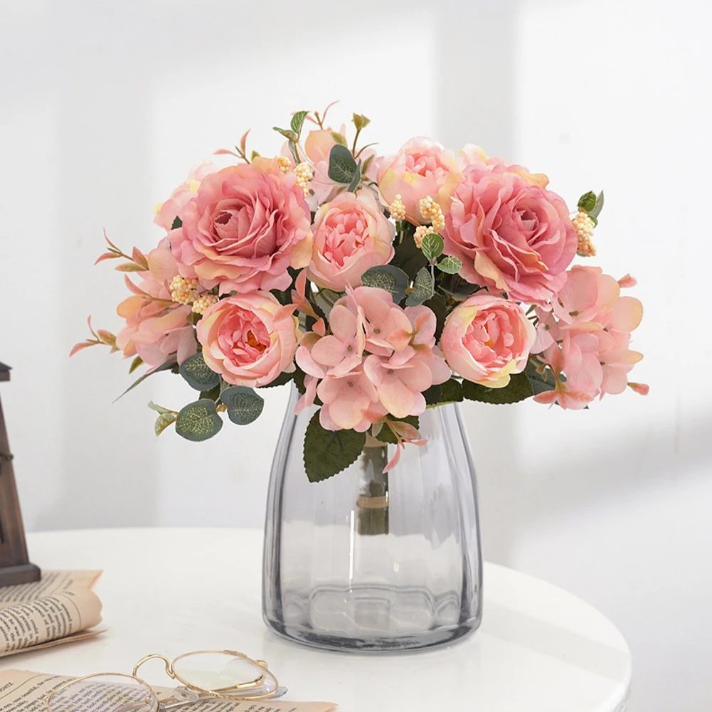 Bridal Bouquet Artificial Flower Wedding Silk Peony Bundle for Home Living Room Decor Arrangement Red
Bridal Bouquet Artificial Flower Wedding Silk Peony Bundle for Home Living Room Decor Arrangement Red