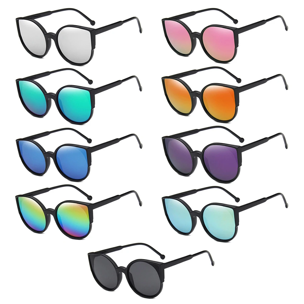 UV400 Protection Cat Eye Shape Women's Sunglasses Reflective Coated Protective Eyewear Super Light Frame Sunglasses
UV400 Protection Cat Eye Shape Women's Sunglasses Reflective Coated Protective Eyewear Super Light Frame Sunglasses