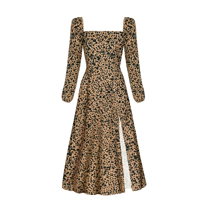 Vintage Leopard Print Dress Women 2022 Sexy Split Long Sleeve African Boho Midi Dress Party Evening African Dresses for Women
Vintage Leopard Print Dress Women 2022 Sexy Split Long Sleeve African Boho Midi Dress Party Evening African Dresses for Women