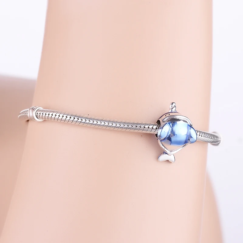 Berloque New 925 Sterling Silver Beautiful Animal Narwhal Charms Beads Fit Original European Charm Bracelet DIY Jewelry Making
Berloque New 925 Sterling Silver Beautiful Animal Narwhal Charms Beads Fit Original European Charm Bracelet DIY Jewelry Making