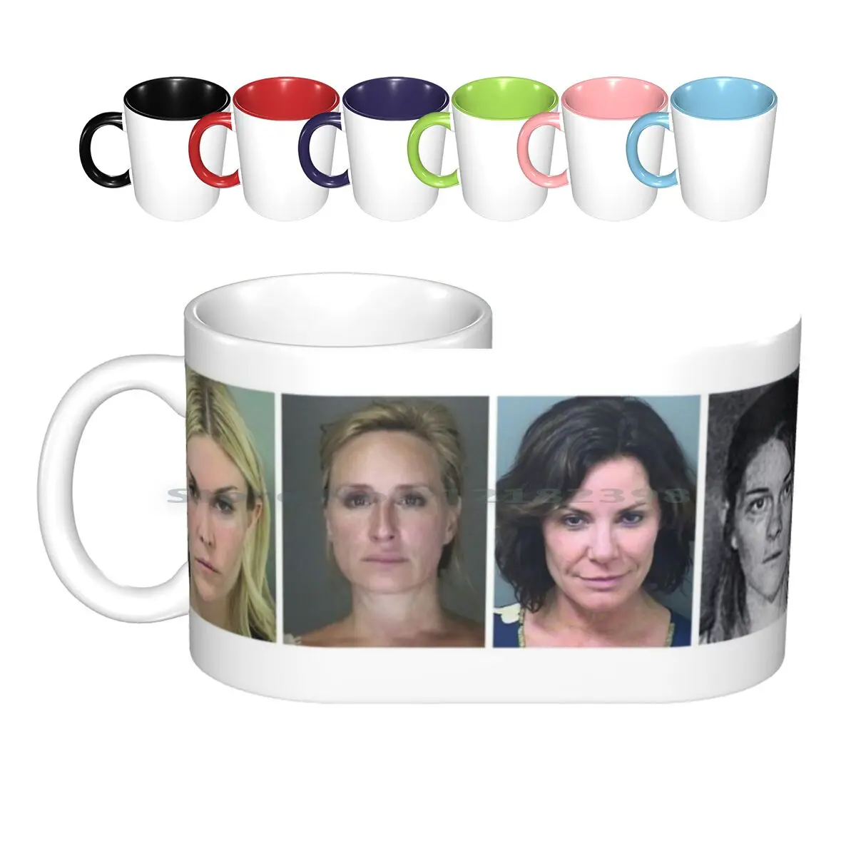 

Real Housewives Of New York Season 10 Mugshots Ceramic Mugs Coffee Cups Milk Tea Mug Luanna De Lesseps Luann Real Housewives Of