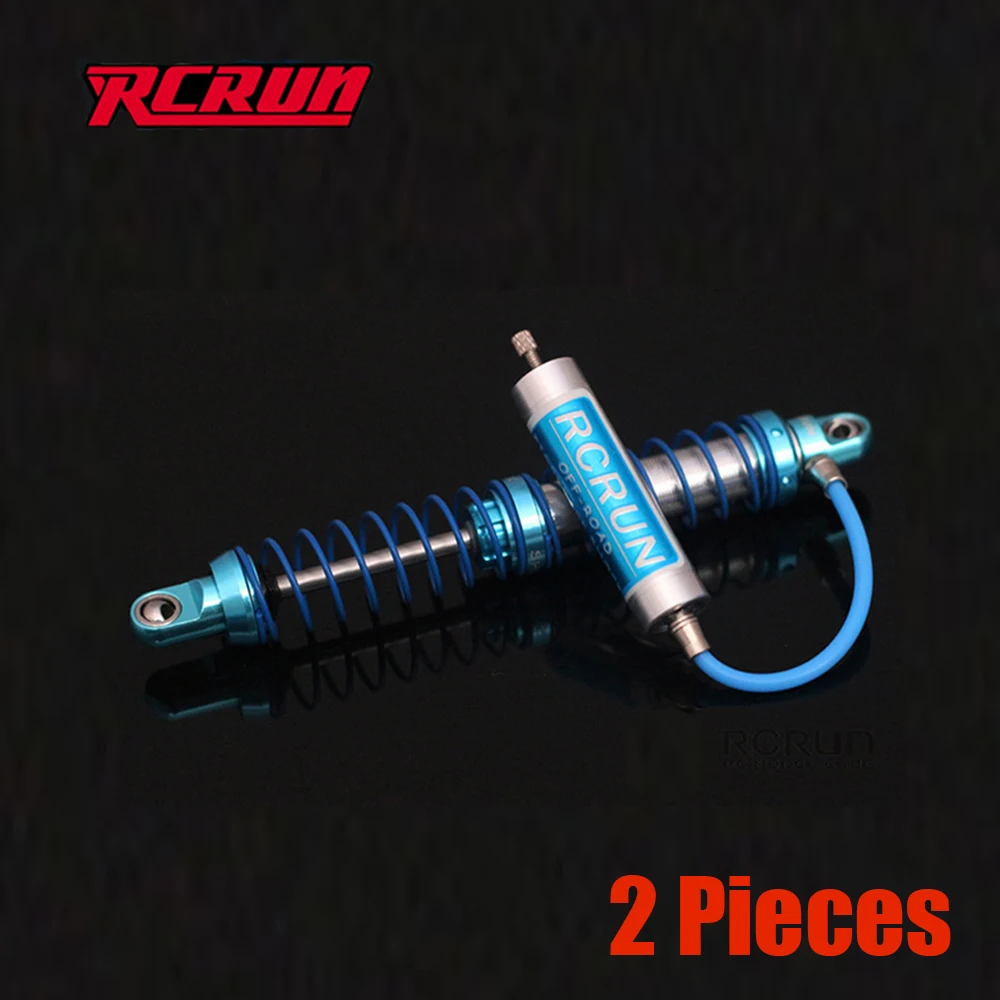RCRUN Adjustable Oil Piggyback Shock with Remote Reservoir for 1/10 RC Crawler Traxxas TRX4 TRX6 Axial SCX10 RR10 Wraith CAPRA
RCRUN Adjustable Oil Piggyback Shock with Remote Reservoir for 1/10 RC Crawler Traxxas TRX4 TRX6 Axial SCX10 RR10 Wraith CAPRA