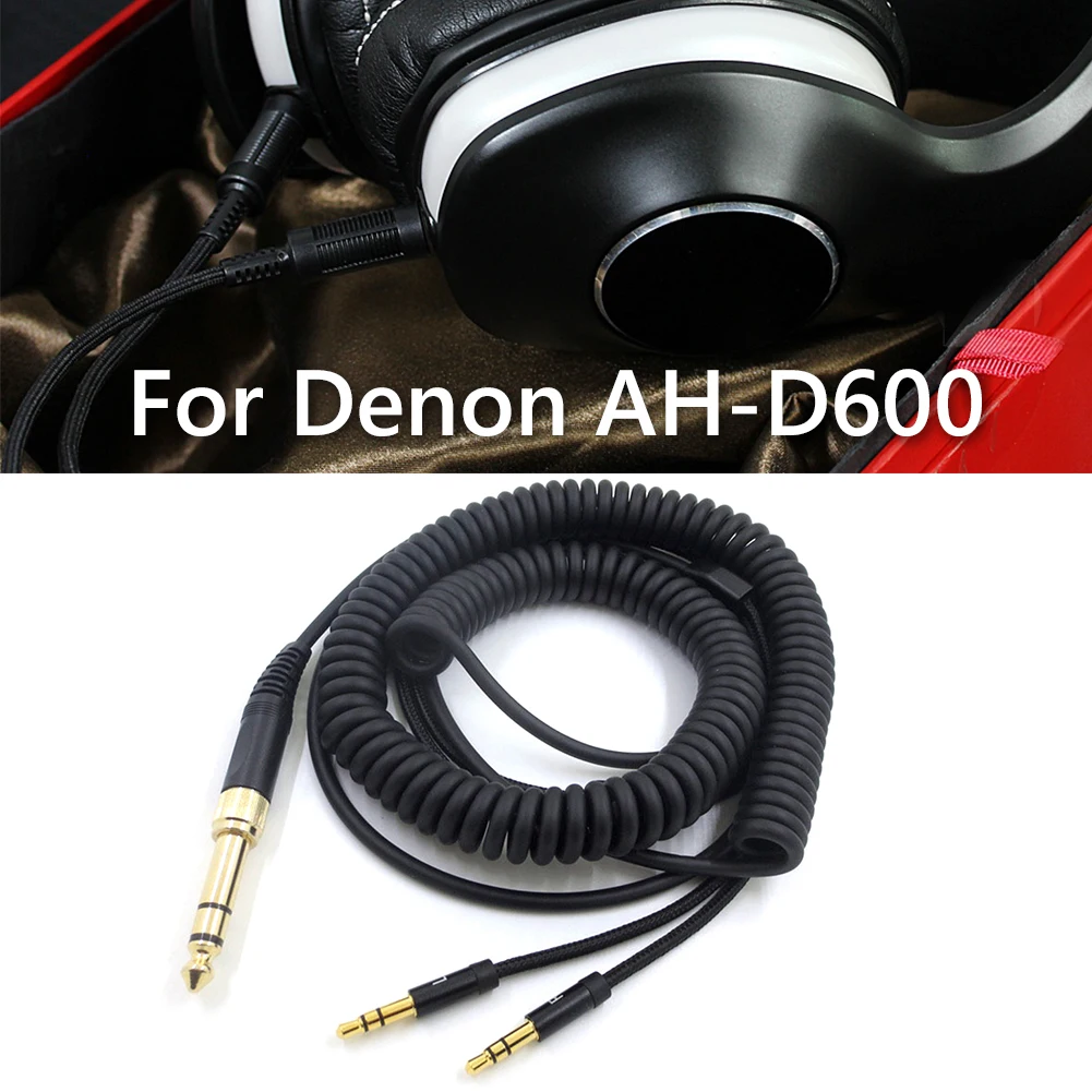 Проводная гарнитура, пружинный аудиокабель, кабель для наушников Denon AH-D7100/D9200, Hi-Fi шнур, аксессуары для гарнитуры
Проводная гарнитура, пружинный аудиокабель, кабель для наушников Denon AH-D7100/D9200, Hi-Fi шнур, аксессуары для гарнитуры