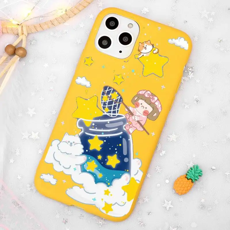 Cute Cartoon Astronaut Planet Phone Case Candy Color Yellow for iPhone 11 12 pro XS MAX 8 7 6 6S Plus X 5S SE 2020 XR
Cute Cartoon Astronaut Planet Phone Case Candy Color Yellow for iPhone 11 12 pro XS MAX 8 7 6 6S Plus X 5S SE 2020 XR
