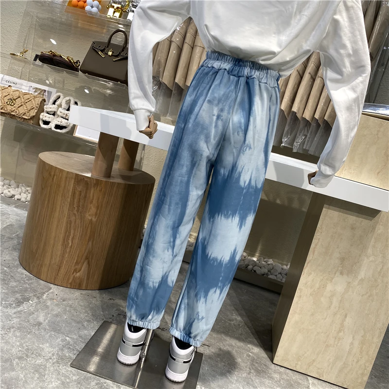 Brand Original Design Fashion Ink Tie-dye Casual Pants 2021 New High Waist Drawstring Loose Toe Sports Pants
Brand Original Design Fashion Ink Tie-dye Casual Pants 2021 New High Waist Drawstring Loose Toe Sports Pants