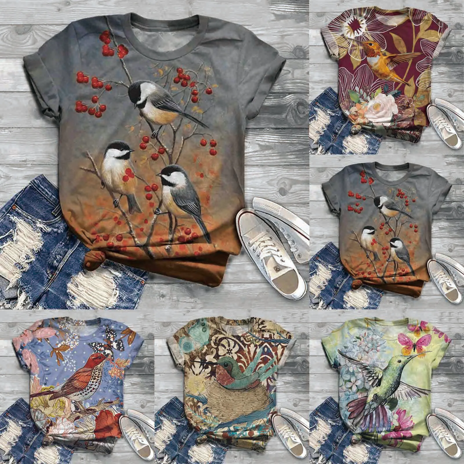 2021 Plus Size T-shirt Tops Women Summer Colorful Animal Print Tops Blouse Pullover Female Loose Clothes Женские Футболки#f
2021 Plus Size T-shirt Tops Women Summer Colorful Animal Print Tops Blouse Pullover Female Loose Clothes Женские Футболки#f