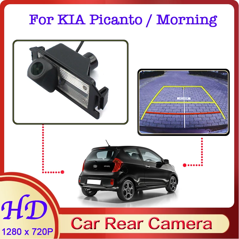 Автомобильная камера заднего вида «рыбий глаз» для KIA Picanto/Morning TA JA 2011 ~ 2019, ночное видение, HD Водонепроницаемая специализированная камера зад...
Автомобильная камера заднего вида «рыбий глаз» для KIA Picanto/Morning TA JA 2011 ~ 2019, ночное видение, HD Водонепроницаемая специализированная камера зад...