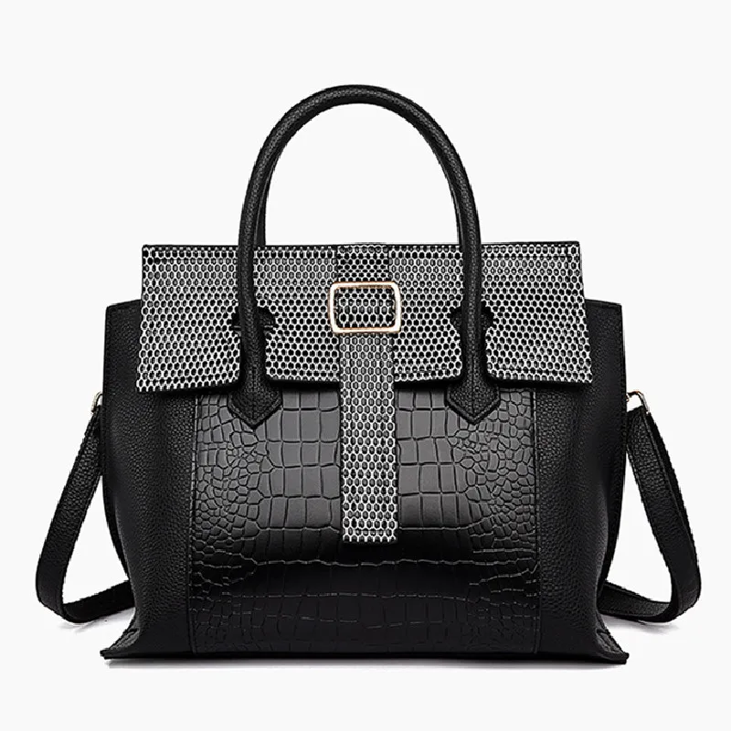 Ladies Handbag New Style Simple Temperament Cross-body Bag Large Capacity Single Shoulder Bag Portable Large Casual Women's Bag
Ladies Handbag New Style Simple Temperament Cross-body Bag Large Capacity Single Shoulder Bag Portable Large Casual Women's Bag