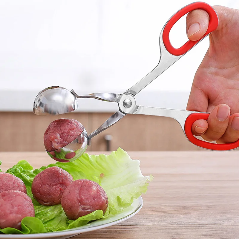 Meatballs With Rubber Clamps Stainless Steel Meatball Clamps Used For Kitchen Pork Beef Gnocchi Machine Cooking Tools Gadgets
Meatballs With Rubber Clamps Stainless Steel Meatball Clamps Used For Kitchen Pork Beef Gnocchi Machine Cooking Tools Gadgets