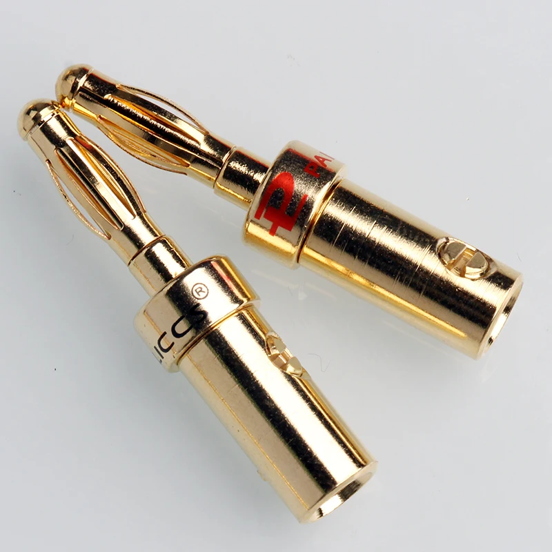 4PCS Banana Plug Gold Speaker Cable Wire Adapters Plugs Copper Straight Connectors For Musical Audio with Heat Shrink Tube Kit
4PCS Banana Plug Gold Speaker Cable Wire Adapters Plugs Copper Straight Connectors For Musical Audio with Heat Shrink Tube Kit