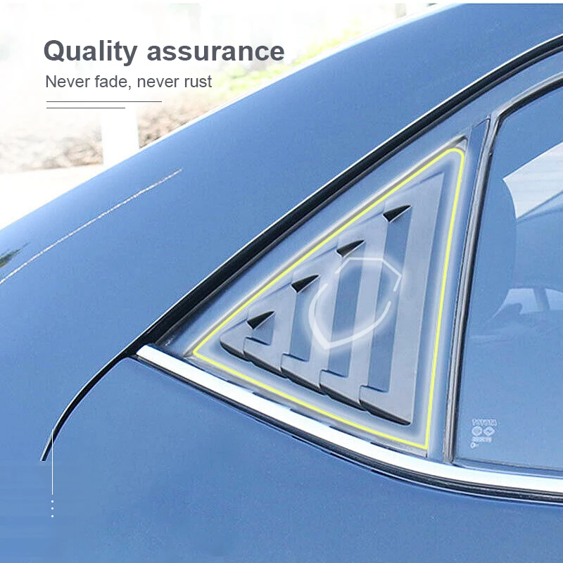 Car Accessories Rear Side Vent Window Scoop Louvers Cover Stickers Trim For Toyota Corolla 2014-2018
Car Accessories Rear Side Vent Window Scoop Louvers Cover Stickers Trim For Toyota Corolla 2014-2018